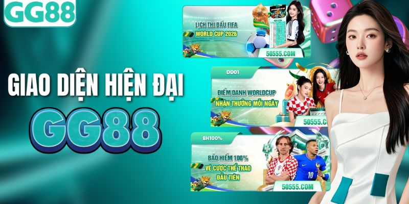 Giao diện thiết kế hiện đại, load mượt mà nhất