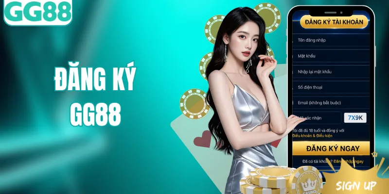 Đăng Ký GG88 Chính Thức - Tạo Tài Khoản Nhận Ngàn Ưu Đãi