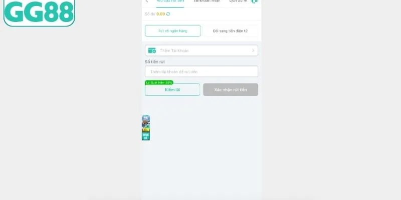 Quy định rút tiền GG88