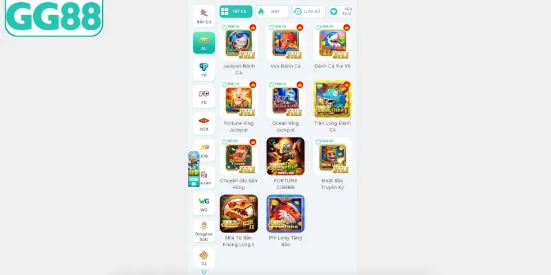 Thế mạnh nổi bật khi tham gia bắn cá tại GG88